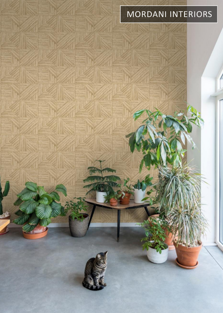 Cane Blocks Italian Wallpaper